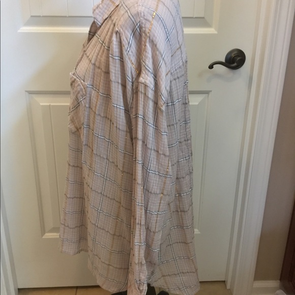 🆕 Free People Break my Stride blouse sm sugar red - Picture 4 of 8